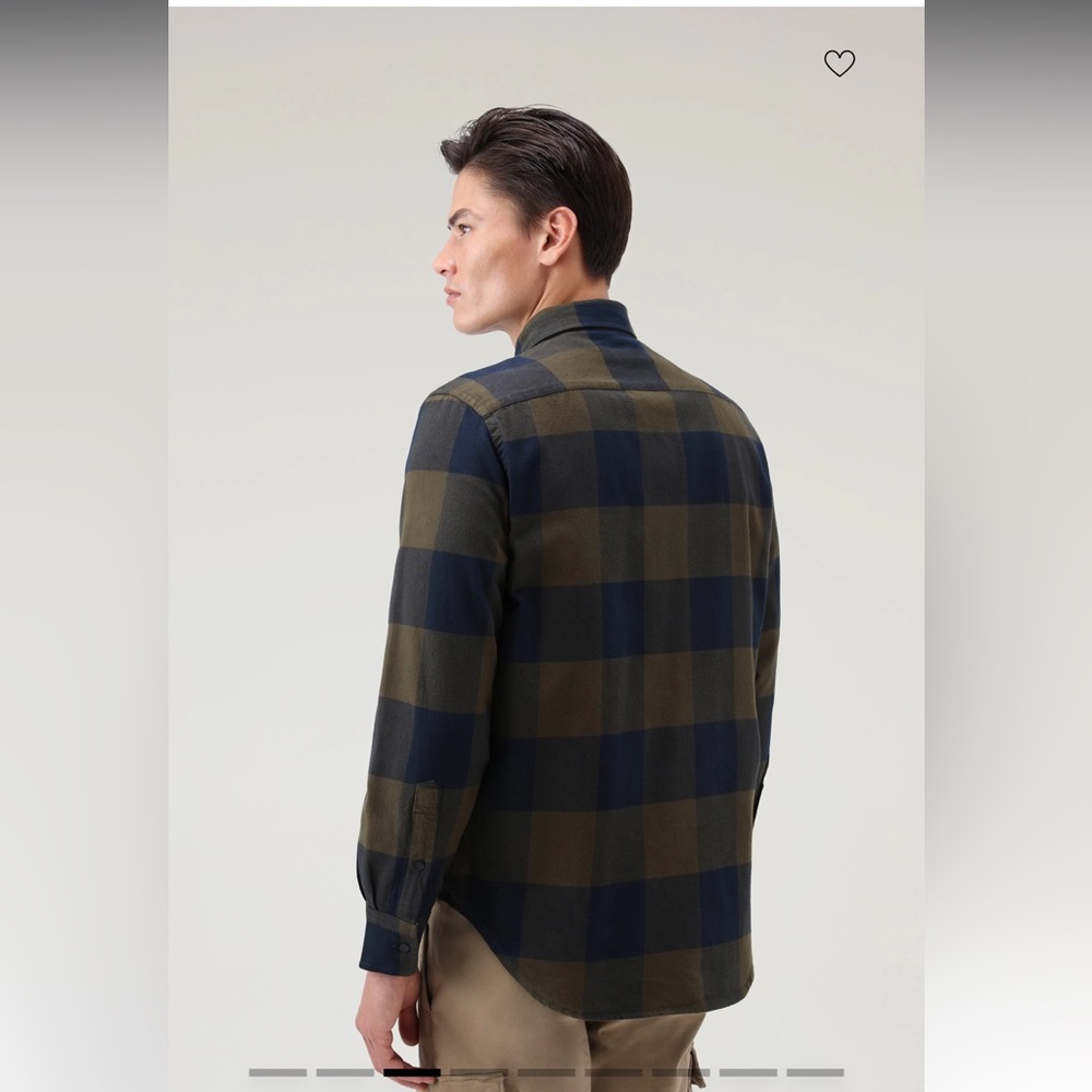 Woolrich Trout Run Flannel Check Button Down Shir… - image 2